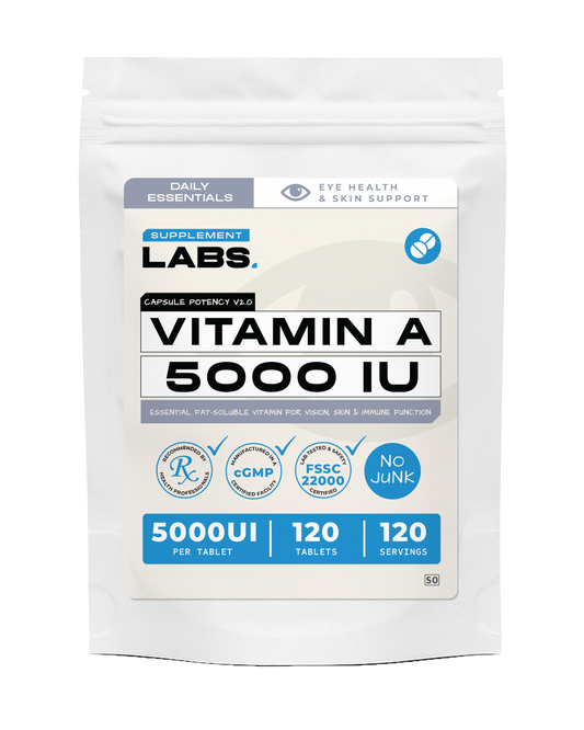 Vitamin A 5000 IU Capsules