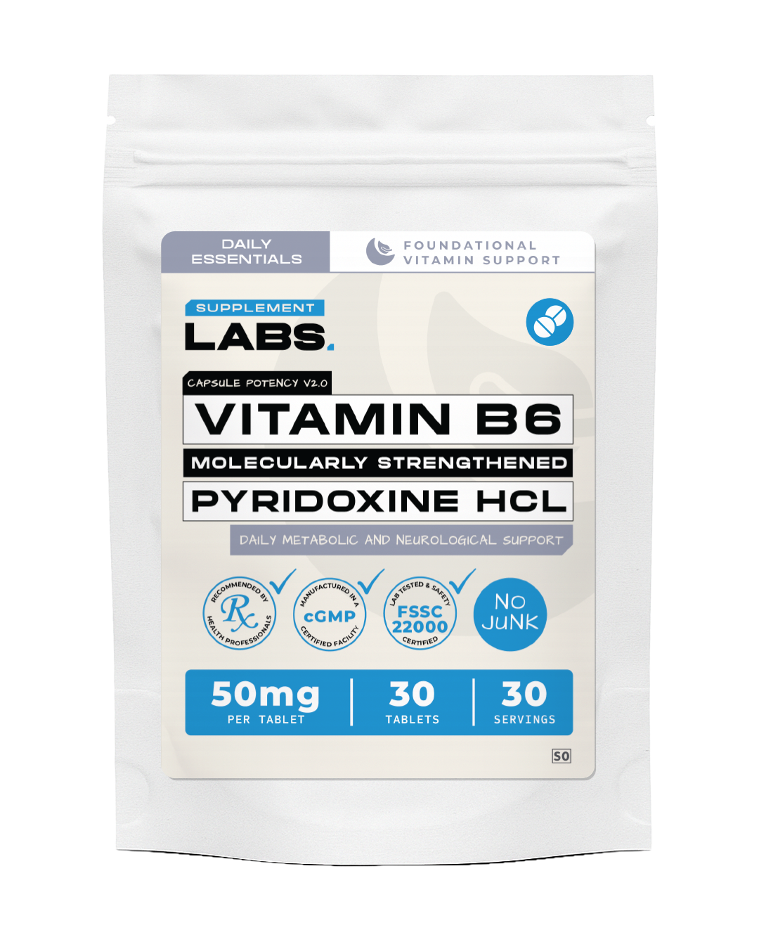 Vitamin B6 – Pyridoxine HCl